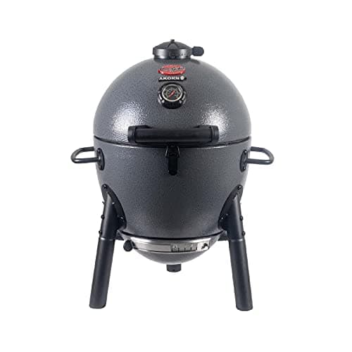 Char-Griller AKORN Jr. Portable Kamado Charcoal Grill and Smoker (E86714)