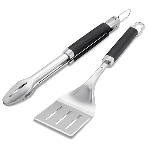 Weber Precision Grill Tongs & Spatula Set (6771)