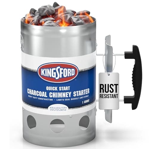 Kingsford Heavy Duty Charcoal Chimney Starter (Large Capacity)