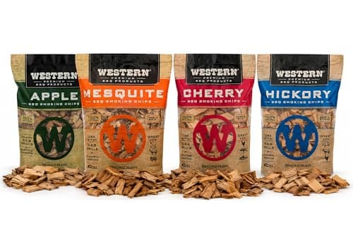 Western BBQ Smoking Wood Chips Variety Pack (4)