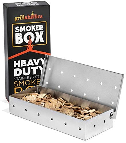 Grillaholics Stainless Steel Wood Chip Smoker Box