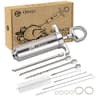 Ofargo Stainless Steel Meat Injector Syringe Kit (2 oz, 4 needles)