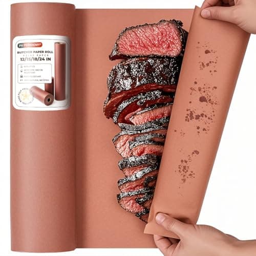PerkHomy Pink Butcher Paper Roll (18 in x 200 ft)