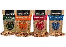 Western BBQ Smoking Wood Chips Variety Pack (4)
