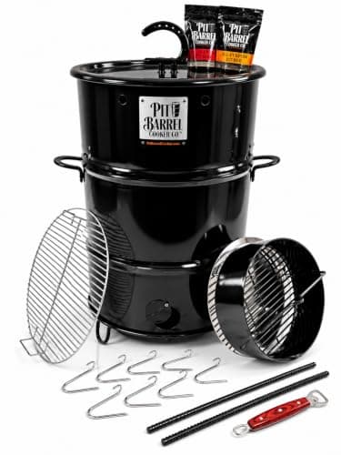 Pit Barrel Cooker Premier Series 18.5-inch Drum Smoker